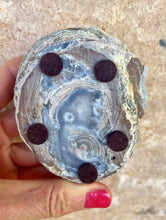Load image into Gallery viewer, Cut base with felt tabs on Dugway Geode