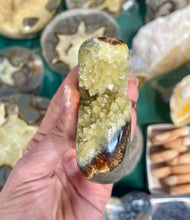 Load image into Gallery viewer, Septarian crystal free form standup