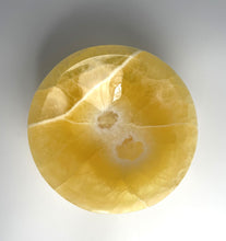 Load image into Gallery viewer, Honeycomb Calcite Bowl Geo-decor lapidary carved and beautifully polished