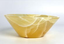 Load image into Gallery viewer, Honeycomb Calcite Bowl lapidary carved and beautifully polished