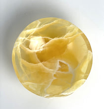 Load image into Gallery viewer, Honeycomb Calcite Bowl lapidary carved and beautifully polished