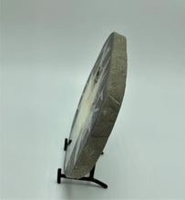 Load image into Gallery viewer, 1/2" slice of a septarian nodule side view