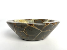 Load image into Gallery viewer, Septarian nodule lapidary carved and polished into a stunning geo decor bowl