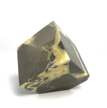 Load image into Gallery viewer, Septarian Cube with Hollow Cavity full of Shimmering Calcite Crystals