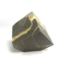 Load image into Gallery viewer, Septarian Cube with Hollow Cavity full of Shimmering Calcite Crystals