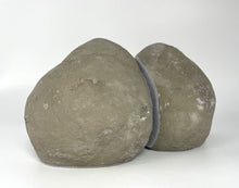 Load image into Gallery viewer, Septarian Bookend rough back side with high polished face front