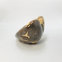 Load image into Gallery viewer,  3d Septarian Heart made from a Septarian Geode with a beautiful open cavity full of stunning calcite crystals