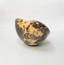 Load image into Gallery viewer,  3d Septarian Heart made from a Septarian Geode with a beautiful open cavity full of stunning calcite crystals