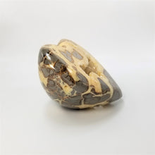 Load image into Gallery viewer,  3d Septarian Heart made from a Septarian Geode with a beautiful open cavity full of stunning calcite crystals