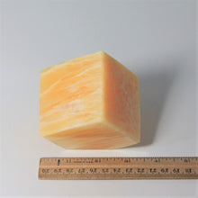 Load image into Gallery viewer, Cube of Rock made from Calcite 2 1/2 inch