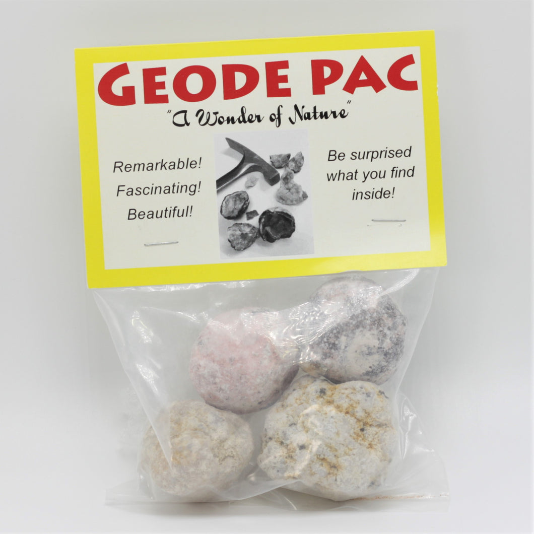 Geode Pac - Crack Your Own Geodes to find a Sparkly Surprise!