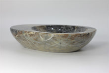 Load image into Gallery viewer, Side view of a Rock Bowl made from Picasso Marble