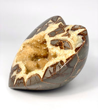 Load image into Gallery viewer, Utah Septarian 3d Heart side view