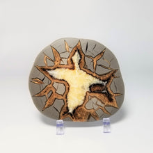 Load image into Gallery viewer, Septarian Slab cut from a Septarian Nodule