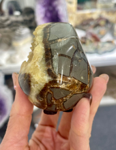 Load image into Gallery viewer, Septarian shaped and polished
