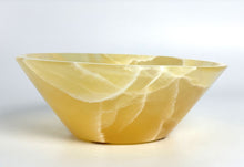Load image into Gallery viewer, Honeycomb Calcite Bowl lapidary carved and beautifully polished
