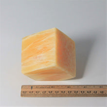 Load image into Gallery viewer, Cube of Rock made from Calcite 2 1/2 inch
