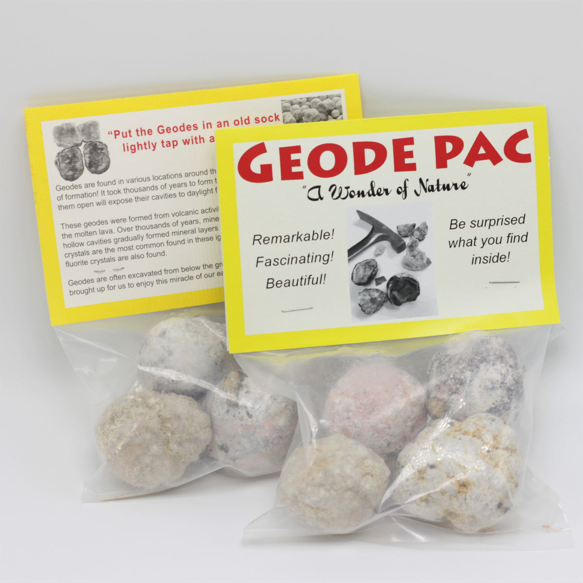 Geode Pac - Crack Your Own Geodes to find a Sparkly Surprise! – The Bug ...
