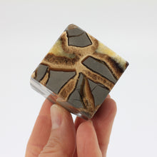 Load image into Gallery viewer, Cube of Septarian cut from a Septarian Nodule
